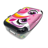ZIPIT Recycled Plastic Pencil Box for Kids: Unicorn