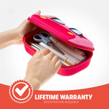 ZIPIT Beast Storage Box, Pencil Box for Girls, Pony