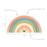 Wooden Stacking Rainbow