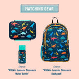 Jurassic Dinosaurs Reusable Food Container Bento Box