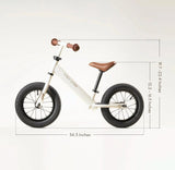 Tiny LandĀ® Balance Bike - Milky White
