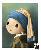 The Girl with the Pearl Earring - Inspired by De Vermeer