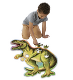 Dinosaur Shaped Floor Puzzle