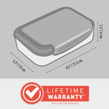 ZIPIT Recycled Plastic Pencil Box for Kids: Unicorn