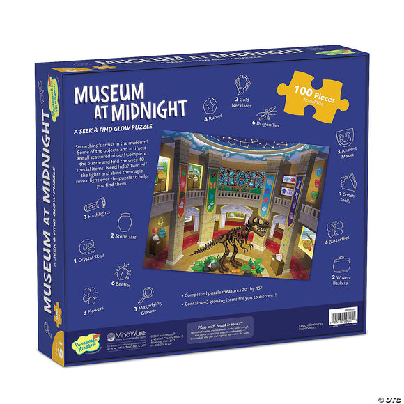 Museum at Midnight Seek & Glow Puzzle