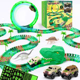 Ultimate Glows Dino Race Track