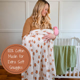 You're Roar-some Baby Swaddle Blanket