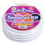 Jumbo Circular Washable Stamp Pads - Seasonl - 4