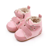 Double Strap Baby Booties