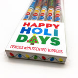 Happy Holidays - Scented Pencils