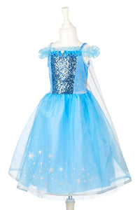 Ice Queen Costume Dress – Carnival & Festive Use (3 sizes)