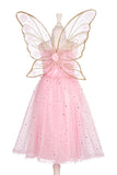 Rosyanne Fairy Costume – Dress and Wings Set (pink) - Role-Play for Children (2 sizes)