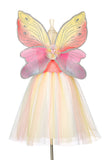 Valerie Fairy Costume – Dress and Wings Set (multicolor) - Role-Play for Children (2 sizes)