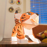 Baby Tiger Origami Model