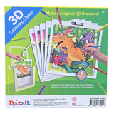 3D Coloring Slides  - Dinosaur