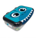 ZIPIT Recycled Plastic Pencil Box for Kids: Dino