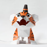 Baby Tiger Origami Model