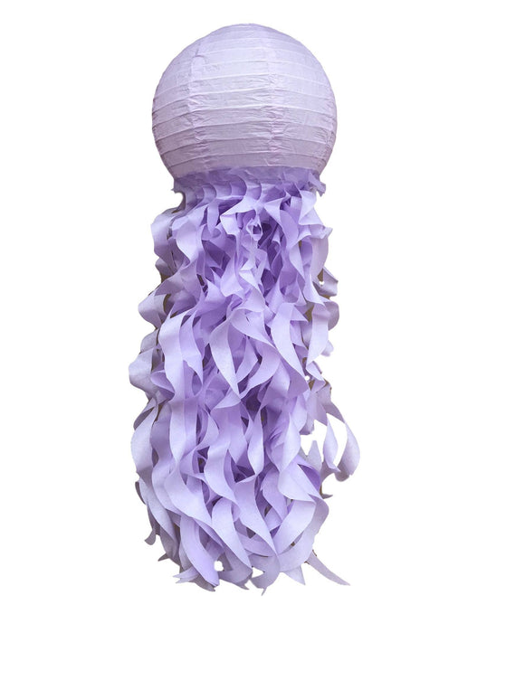 Soft Lavender Jellyfish Paper Lantern