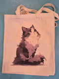 Cat Canvas Totes