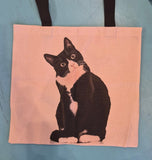 Cat Canvas Totes