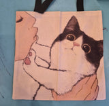 Cat Canvas Totes