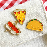 Fun Food Enamel Pin Gift Set