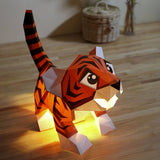 Baby Tiger Origami Model