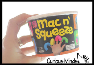 Mac and Squeeze Nee Doh Elbow Macaroni