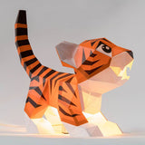 Baby Tiger Origami Model