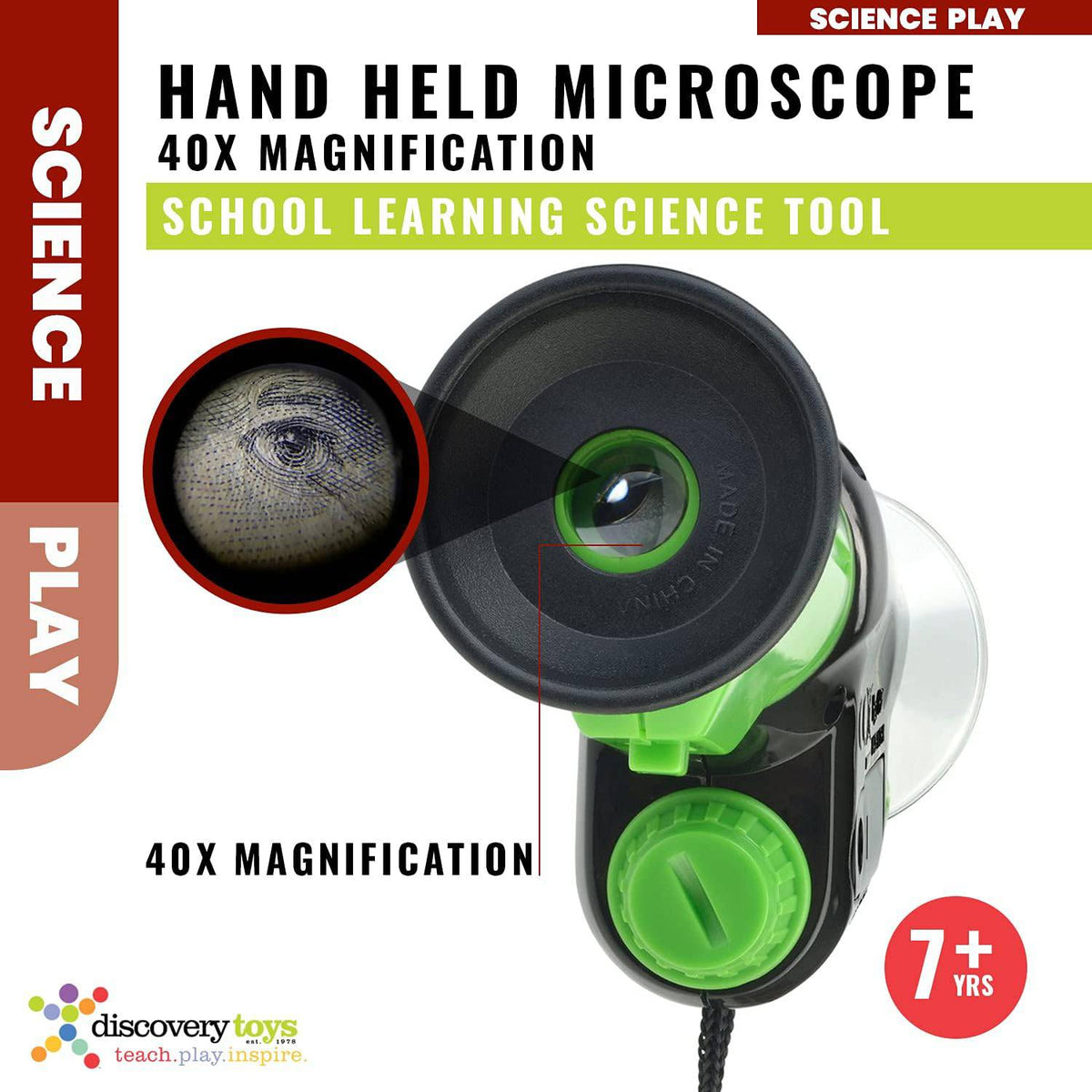 EXPLORE IT! HANDHELD MICROSCOPE – Speckled Frog Toys & Books