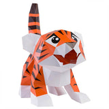 Baby Tiger Origami Model