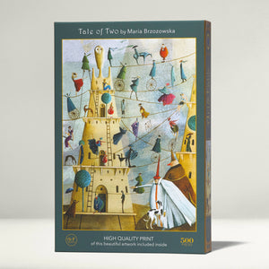 Tale of Two; 500-Piece Velvet-Touch Jigsaw Puzzle