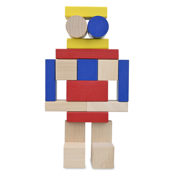 STACK & BUILD WOOD BLOCKS – Speckled Frog Toys & Books