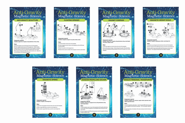 ANTI-GRAVITY MAGNETIC SCIENCE Experiment Kit – Speckled Frog Toys & Books