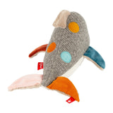 Patchwork Dolphin Plush Toy