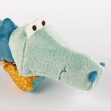 Patchwork Crocodile Plush Toy