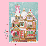 Gingerbread House 1000 Piece Puzzle | Holiday Gift