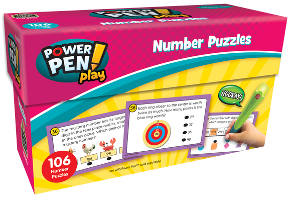 Power Pen® Play: Number Puzzles (Gr. 2–3)