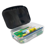 ZIPIT Recycled Plastic Pencil Box for Kids: Dino