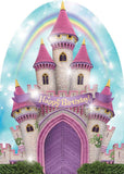 Princess Castle Birthday Card