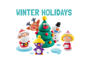 Hey Clay Winter Holidays Set - NEW