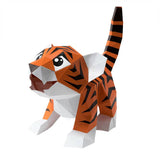 Baby Tiger Origami Model