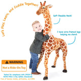 Jani The Savannah Giraffe | 52 Inch Stuffed Animal Plush