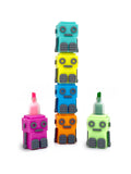 BRITE BOTS STACKABLE MARKERS - DISPLAY OF 12