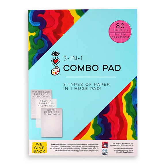 IHeartArt 3-in-1 Combo Pad