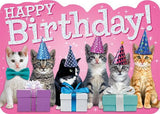 Kittens Birthday Card