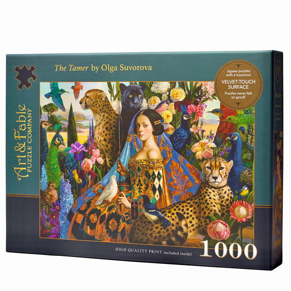 The Tamer; 1000-pc Velvet-Touch Jigsaw Puzzle