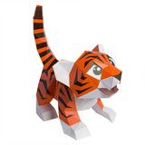 Baby Tiger Origami Model