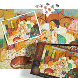 A Good Morning; 750-pc Velvet-Touch Jigsaw Puzzle