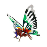 3D Wooden Puzzle with Paint Kit: Butterfly
